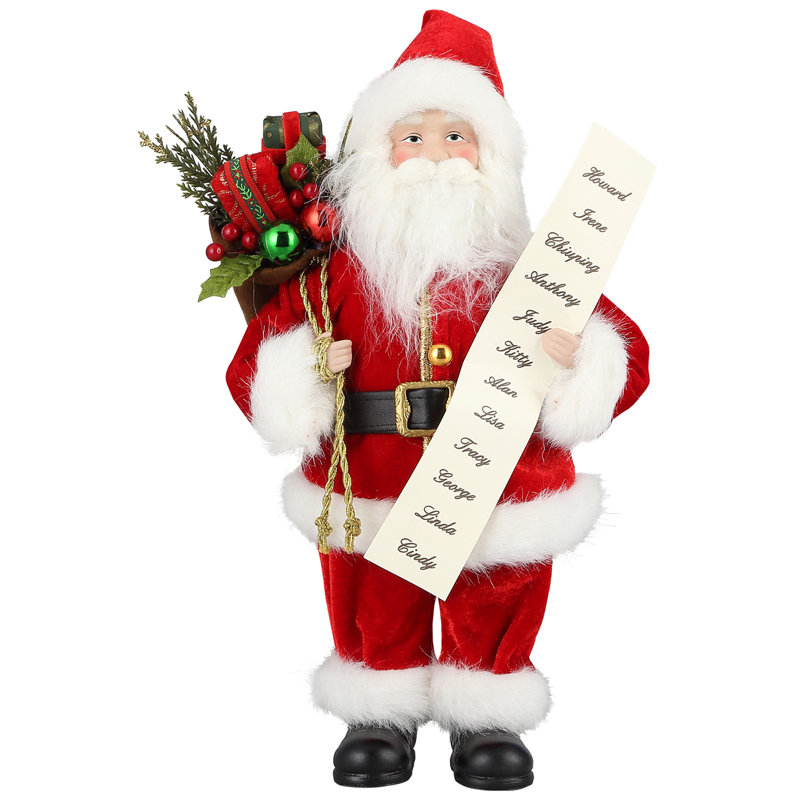 Figurine de père Noël 12 "Senta