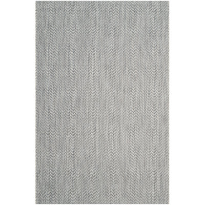Autianna Grey/Navy Indoor/Outdoor Rug