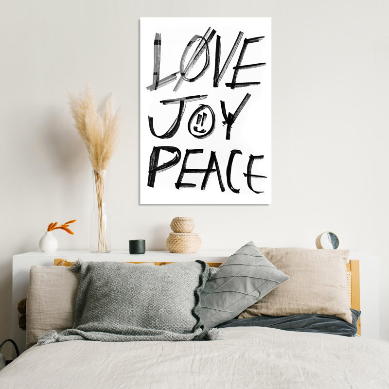 Boze Wall Decor on Tempered Glass, 100cm H x 70cm W