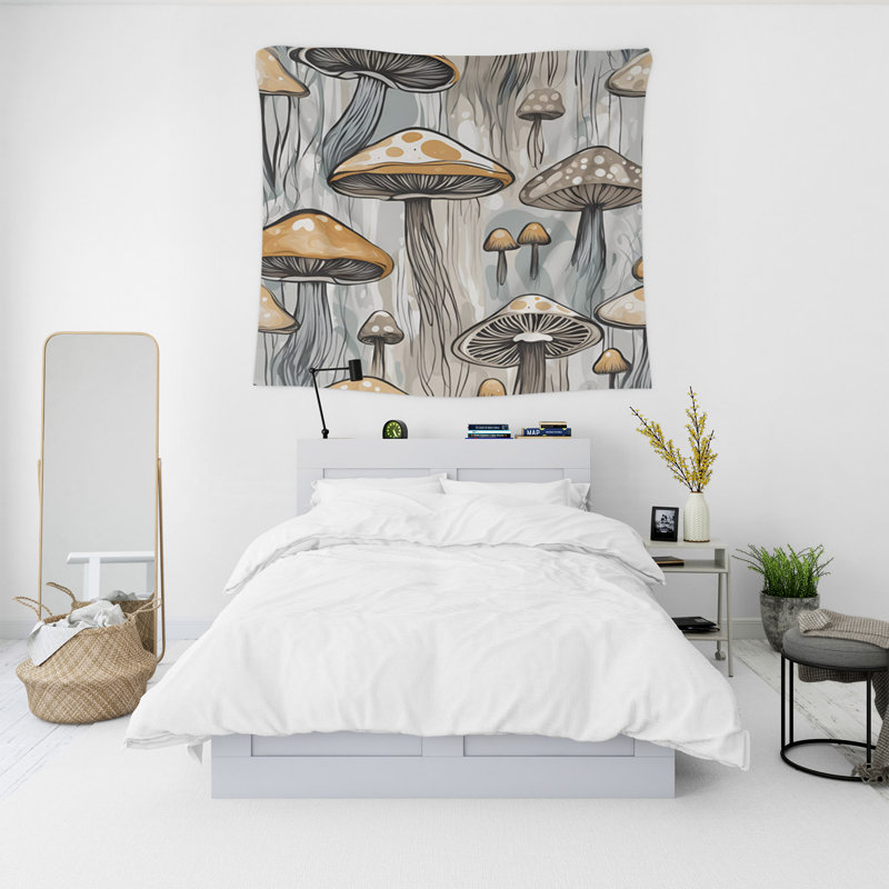 Tapisserie murale, H 80 po x l 68 po x P 0,8 po