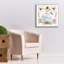  «Swan Love 1» par Farida Zaman, art mural sur toile, 26 po x 26 po-1802181762