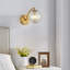 Applique murale en verre Andrek