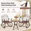 Maleah Steel Outdoor Rocker Chair