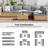 Corrinn 7 Piece Sectional Seating Group with Cushions-855369335