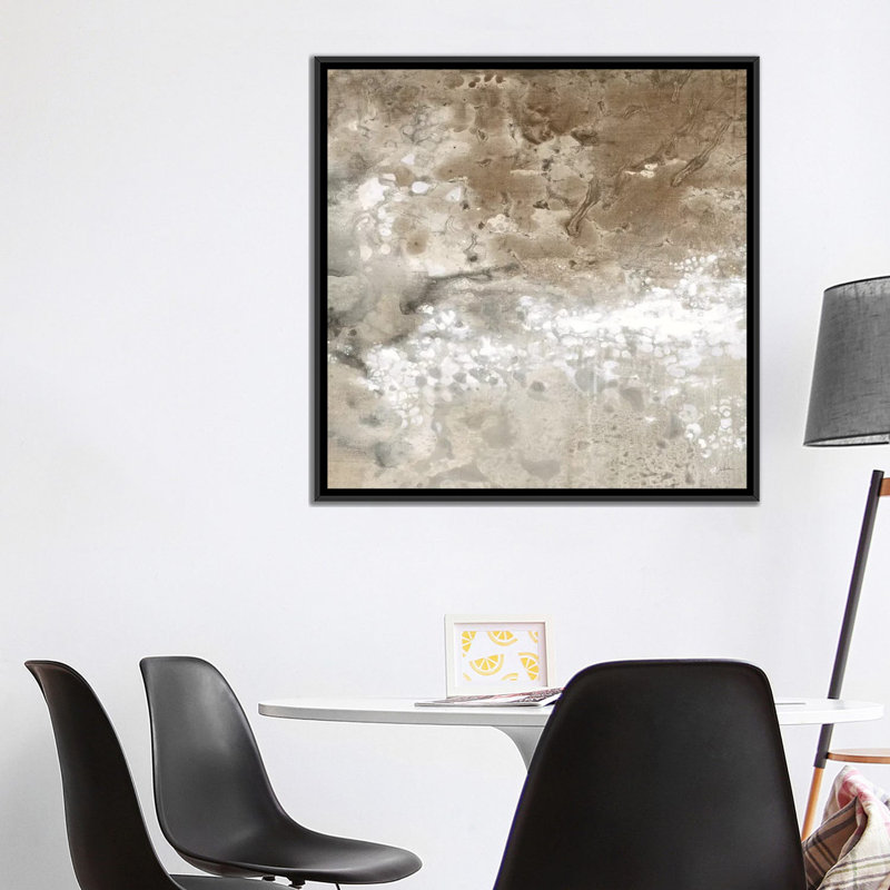 «Earthen II», reproduction sur toile, H 18 po x l 18 po x P 1,5 po, Toile encadrée noire, Pas de tapis