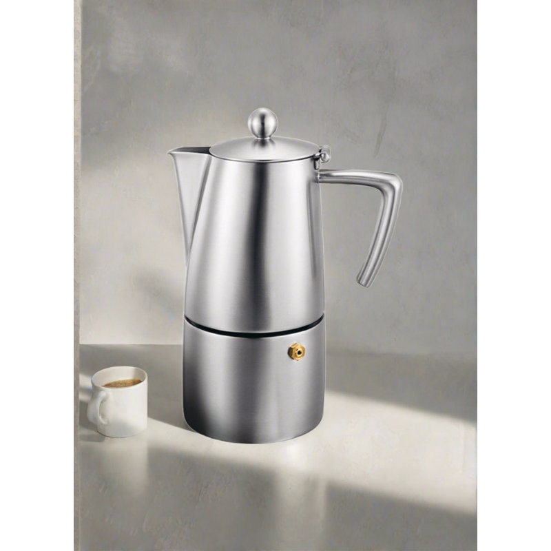 Machine à espresso Cuisinox Milano, 10 tasses, Finition satinée