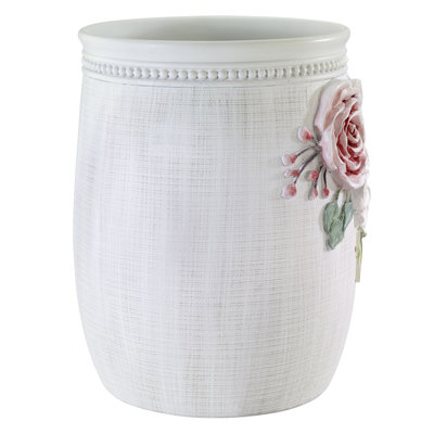 Spring Garden Bath 1 Gallon Waste Basket