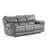 91.5" Upholstered Manual Reclining Sofa