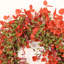 26" Artificial Farmhouse Fall Harvest Twig Blossoms Cluster Greenery Mini Eucalyptus Thanksgiving Day Front Door Wreath