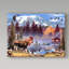 Art mural sur toile tendue - «Rustic Moose» de Howard Robinson pour décoration de salon, de chambre à coucher ou de bureau - 14 x 19-26859842