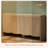 58" 4-Door Buffet Sideboard with Adjustable Shelves, Stripe Pattern, Wavy Lower Edge, for Kitchen, Living Room, Dining Room Storage-2118581116