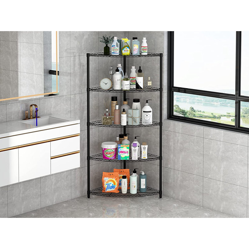 Ishmam 17.3'' W Steel Shelving Unit