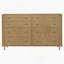 Commode rectangulaire 8 tiroirs Sand Wash