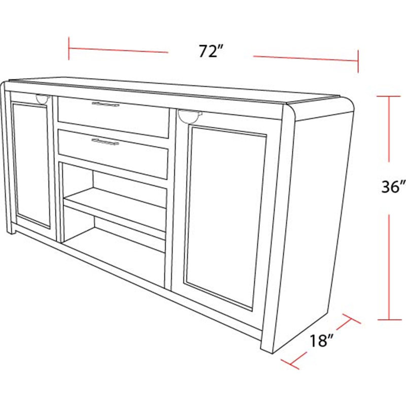 Pula 72'' Sideboard