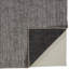 Tapis gris noué à la main Daouda-858229344