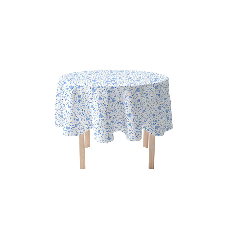 Agonlane Bunnies Round Tablecloth, 70" x 70"
