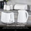 Tower Solitaire Canisters, Mirror Finished Steel Lid with Round Loop, Airtight-92282936