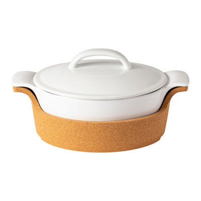 Ensemble Oval Stoneware Casserole