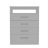 Athens Continental Dresser with 4 Drawers and Metal Hardware-1981766552