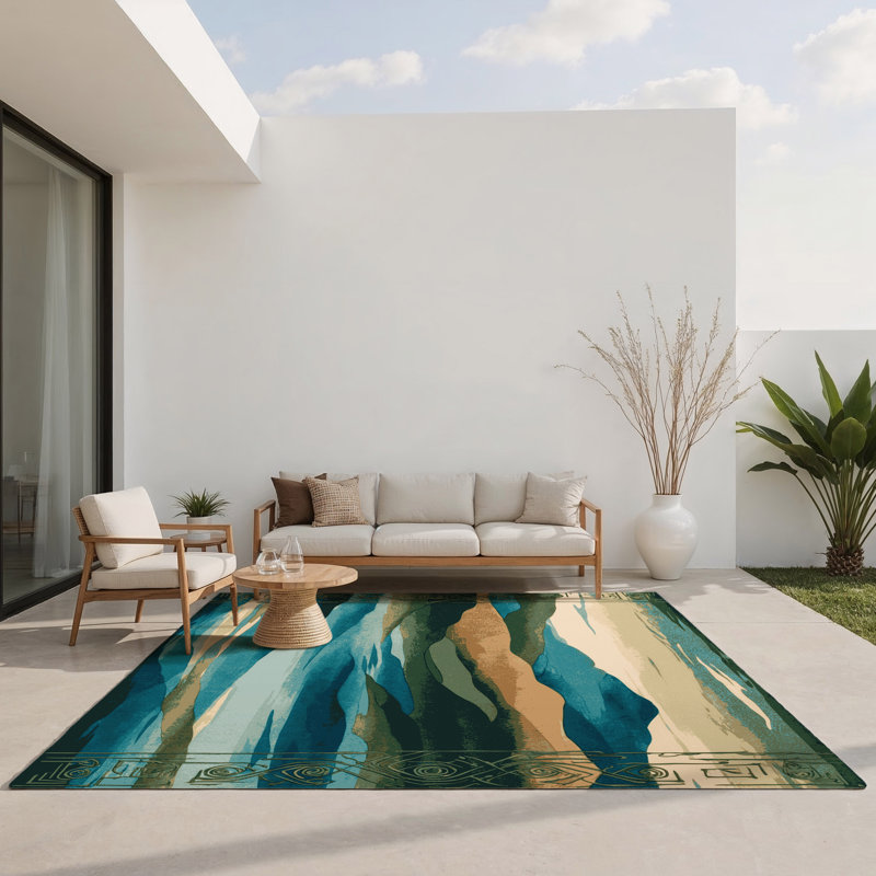 Tapis intérieur et extérieur Horizon Drift, Rectangulaire 2 pi x 3 pi