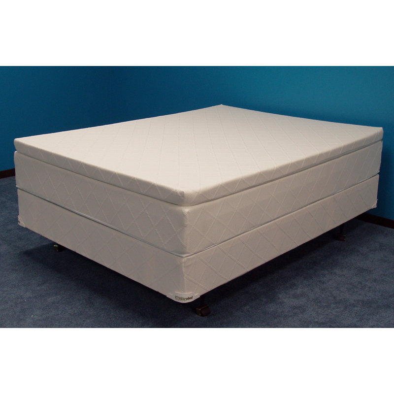 Winners Strike the Gold K-Rail 2,5 po avec surmatelas à plateau-coussin à rebord profond de 13 po, Très grand lit divisé
