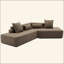 Canapé modulaire minimaliste Cloud, fauteuils modernes, canapé à 4 places, sans assemblage, canapé modulaire à deux places, tissu rembourré et rembourré, tissu anti-froissement