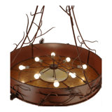 Woodland Pine 8 - Light Chandelier