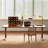 Brown Rectangle Solid Wood Dining Tables-302579016