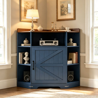 Armoire d'angle, tablette de coin avec ports USB et prises de courant Organisateur industriel pour petits espaces