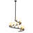 French 17 - Light Dimmable Chandelier