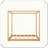 Canopy Platform Bed Support Legs Sturdy Elegant Design,Queen