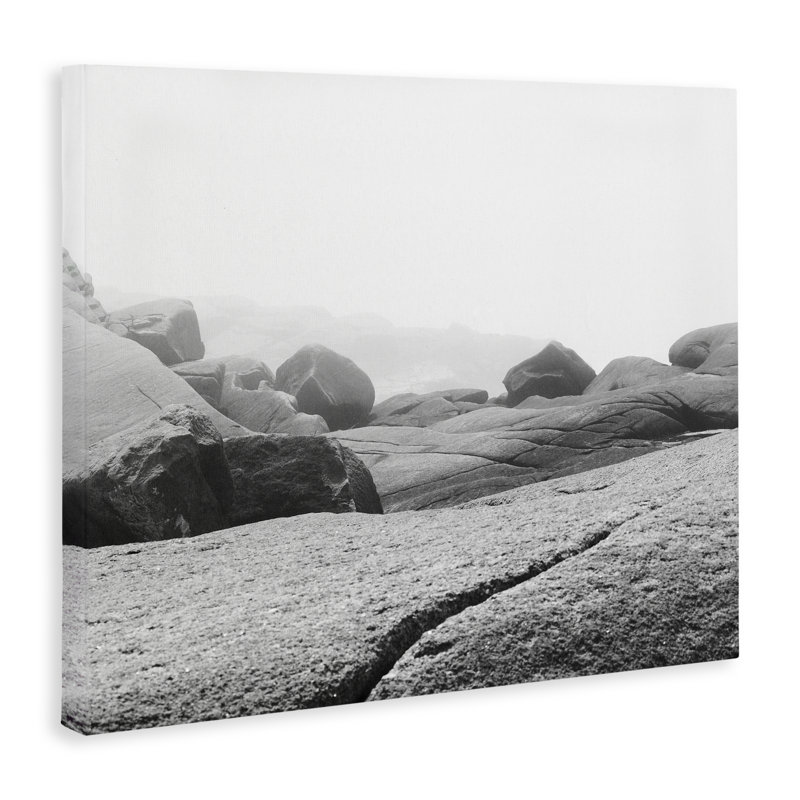 Rocks at Peggy's Cove, toile par Clive Branson, H 30 po x l 40 po