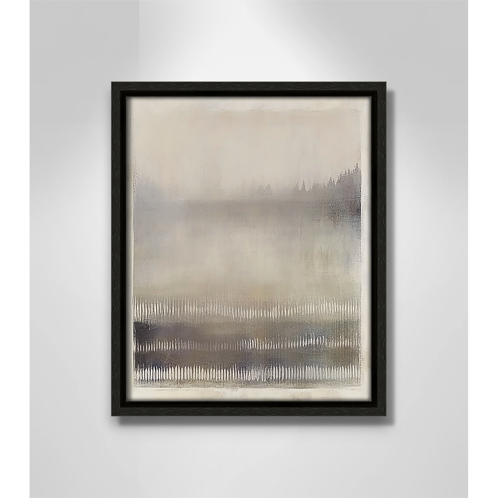 Balanced Silence III Print by Irena Orlov, 11.5" H x 9.5" W, Espresso Floater