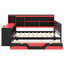 Lit de jour de style jeu avec lumières DEL, bureau intégré et 3 tiroirs de rangement-125583098-125583096