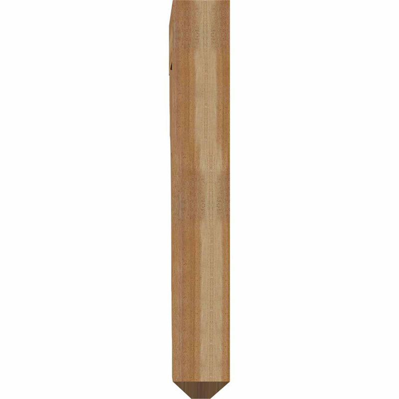 Support pour artisan olympique, Cèdre rouge de l'Ouest (brut), H 40 po x l 6 po x P 32 po