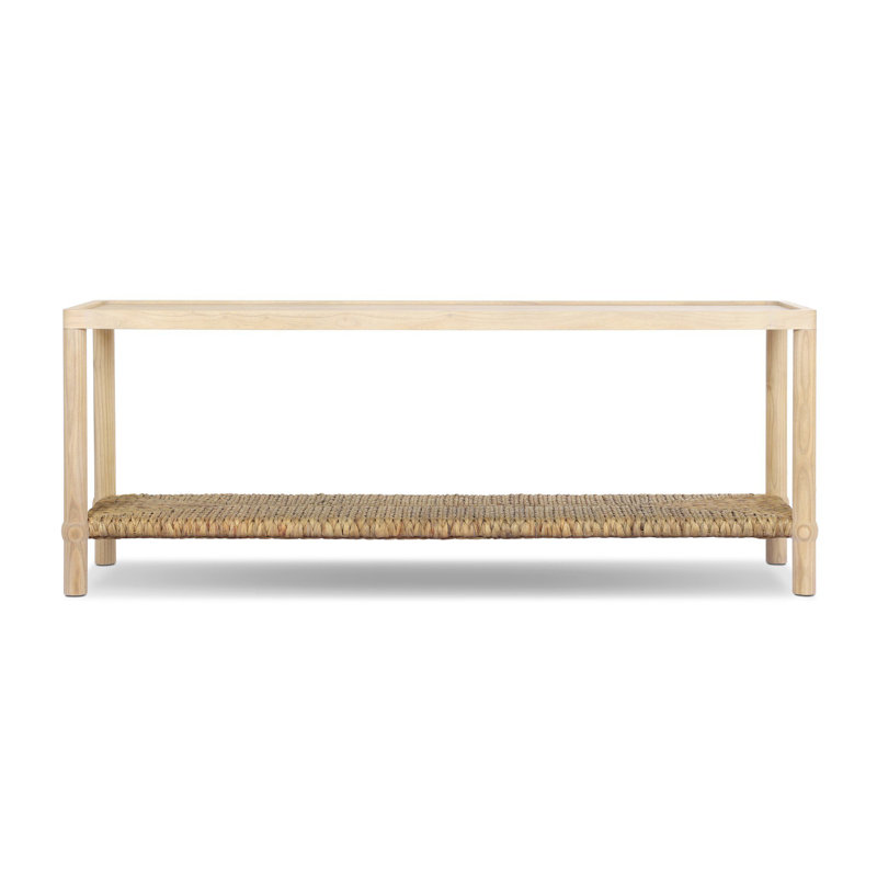 Gabriella Console Table, Light Natural Sungkai