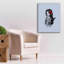 «Tatoo Girl» par Rachel Caldwell, art mural sur toile-906863886