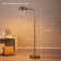Nova - Adjustable Floor Lamp with Flexible Gooseneck and Rotatable Shade, E26 Socket, 10-Inch Base - Ideal for Reading, Bedside, Living Room.