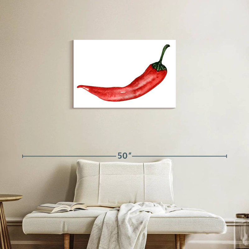 Chili Pepper, 20" H x 30" W