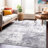 Willington Abstract White/Gray Area Rug-307921321