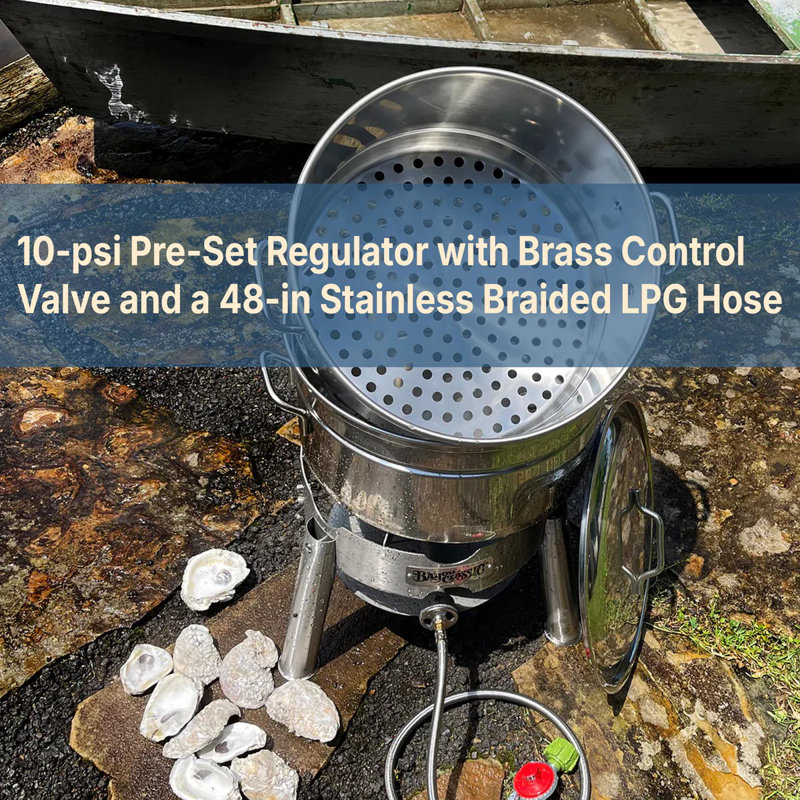 Stainless Steamer Kit