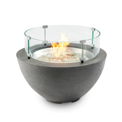 Round Concrete Smokeless Fire Pit