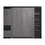 Lit escamotable complet Camalla avec solutions de rangement étroites (99 W)-55325639
