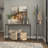 Dark Gray Shept Mallet Metal Coat Rack
