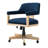 Ackeron Ocean Modern Farmhouse Solid Wood Simple Assembly Swivel Office Chair with Tilt Function-1250523356