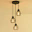Franke 3 - Light Black Cluster Pendant