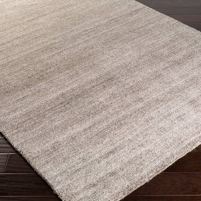 Adrian Grey Solid Area Rug