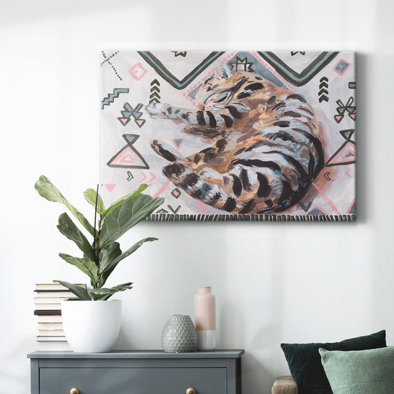«Little Sleepy Head II», toile tendue avec châssis, H 12 po x l 18 po