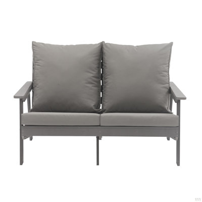 Patio Sofa Outdoor Loveseat Sofa 2-Seater