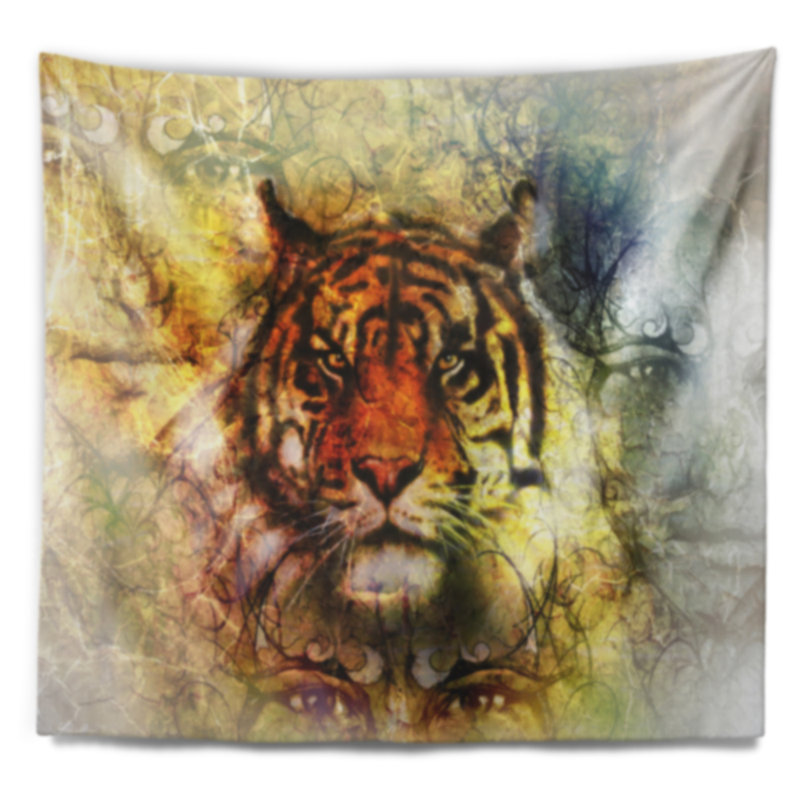 Polyester Tapestry, 50" H x 60" W